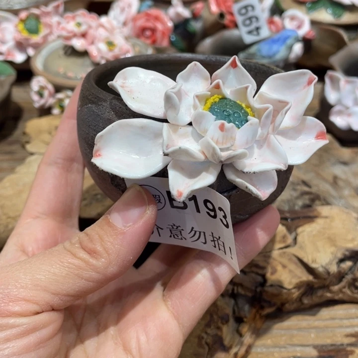 手工制作陶瓷茶具茶杯青蛙