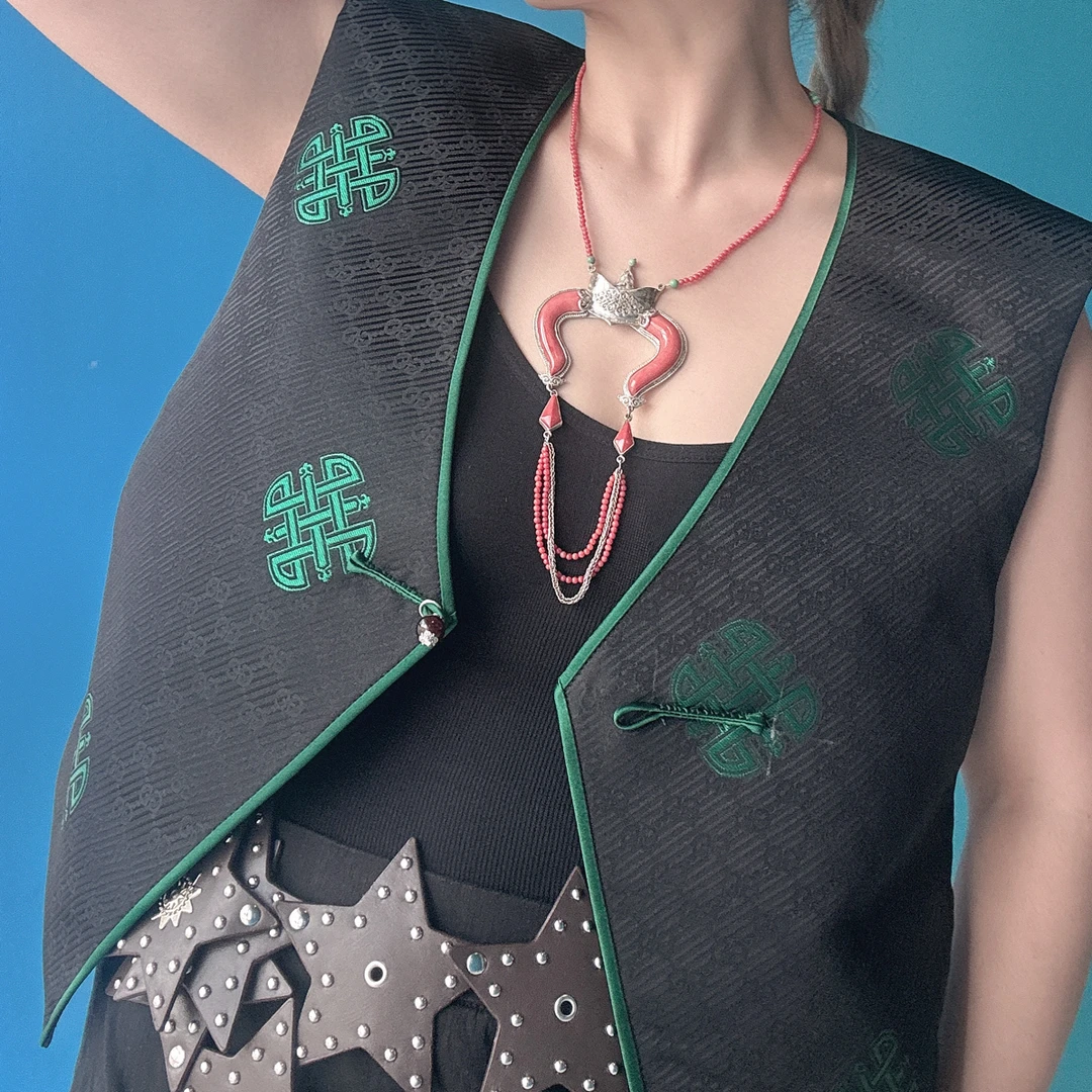 WujisiguLeng服饰原创吉系列立披