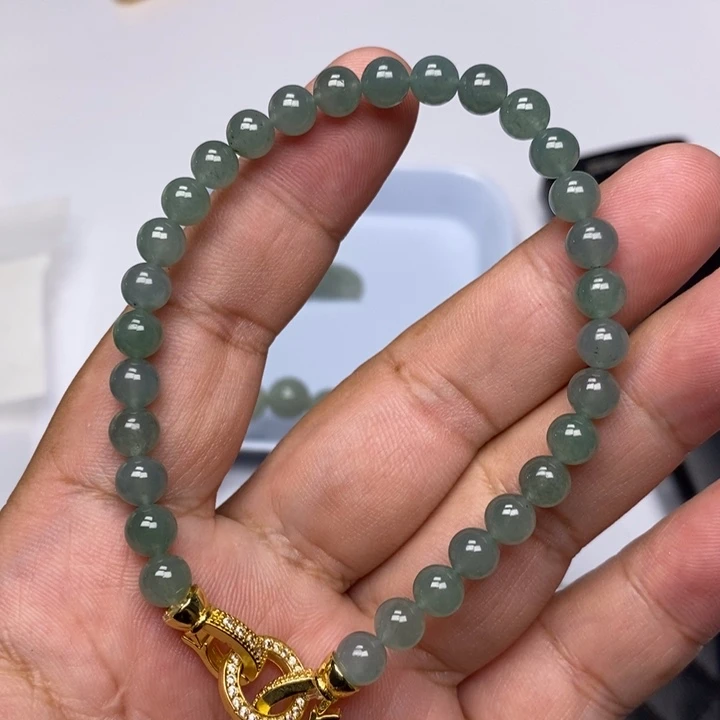 定制翡翠未镶嵌毛货需要抛光请慎拍