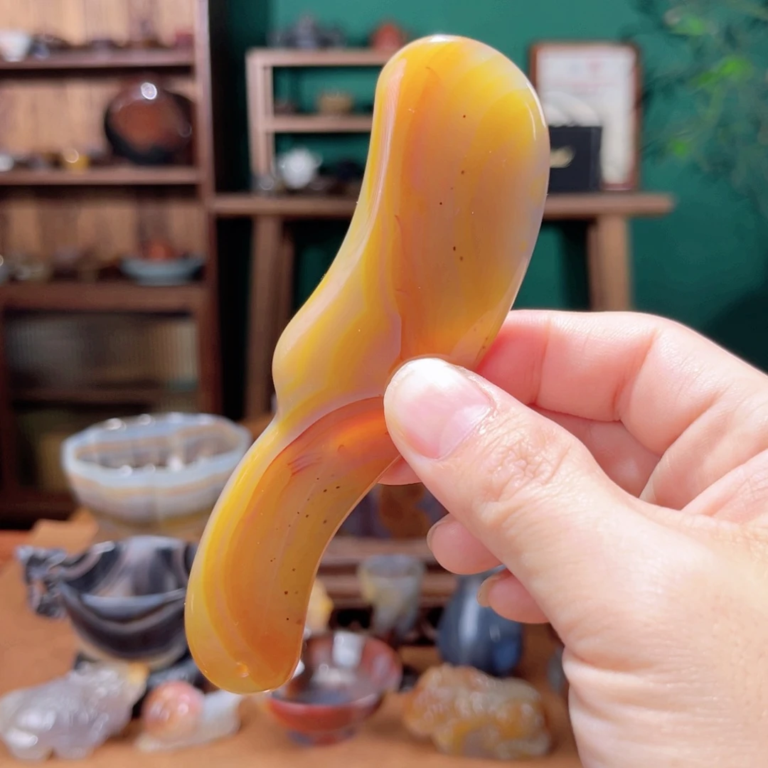 玛瑙/玉髓刮板未镶嵌