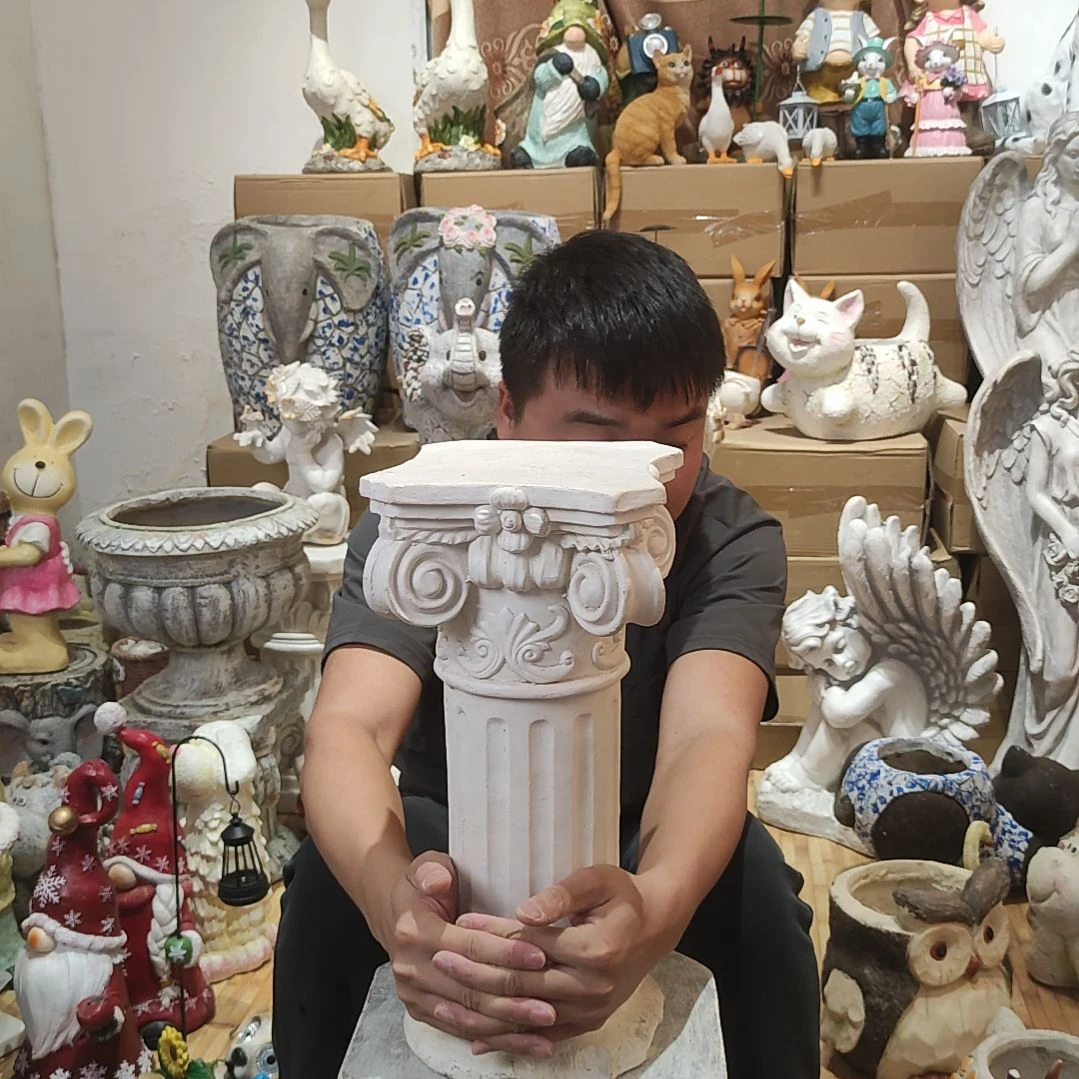 合成树脂18号罗马柱摆件