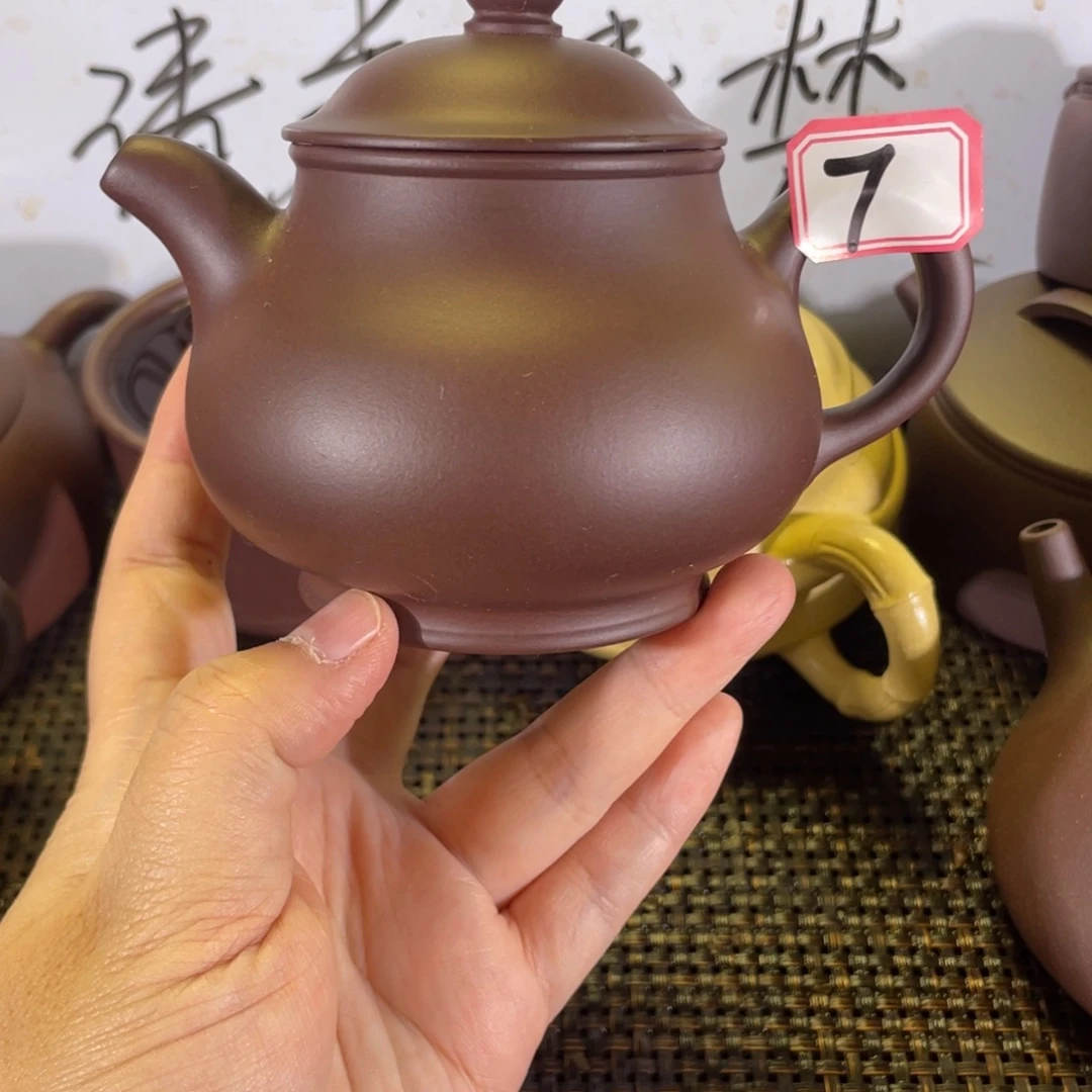 茶壶紫砂潘壶微瑕