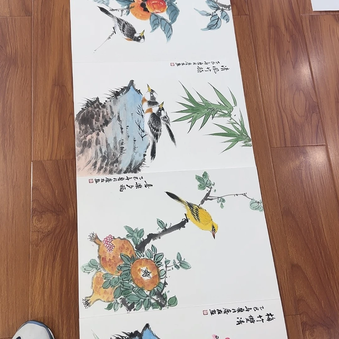 方***元国画李庆友老师精品佳作
