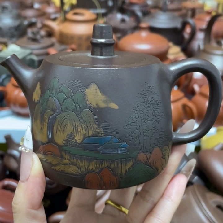紫砂茶杯紫砂艺术作品