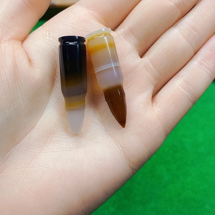 玛瑙/玉髓单珠未镶嵌歌**子