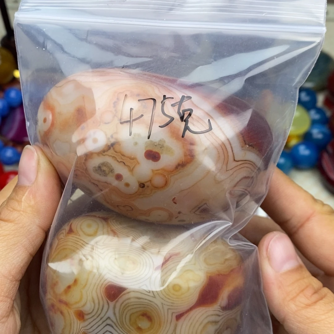 三***石玛瑙/玉髓未镶嵌颈饰