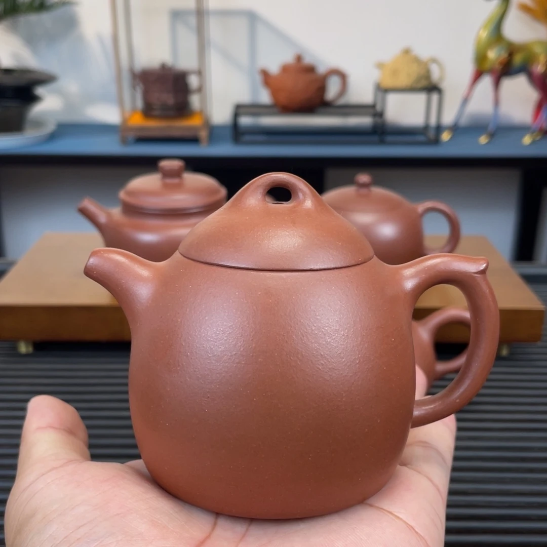 茶壶紫砂中槽青秦权200cc