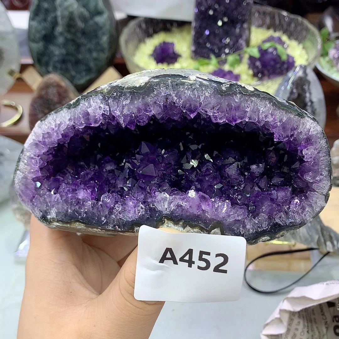 大型摆件（非配饰）紫晶未镶嵌