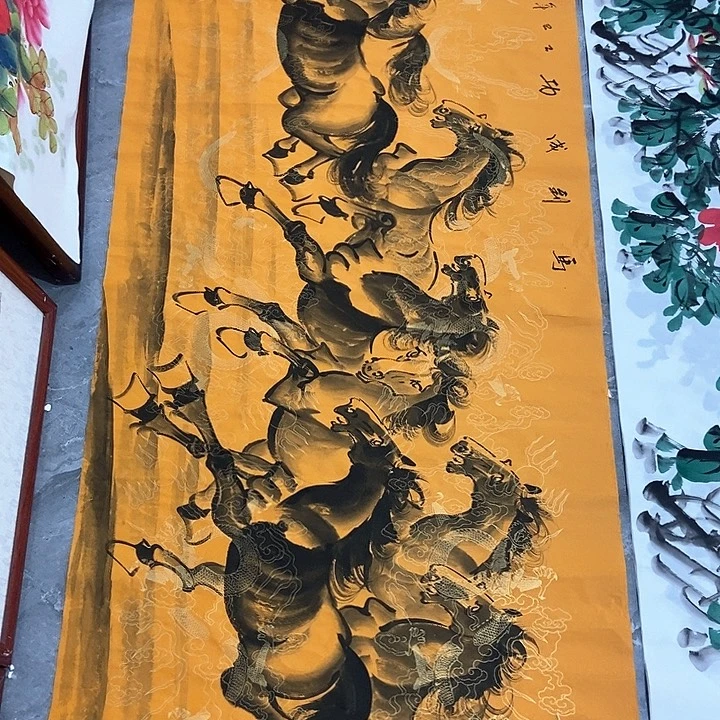 小周画廊的直播间