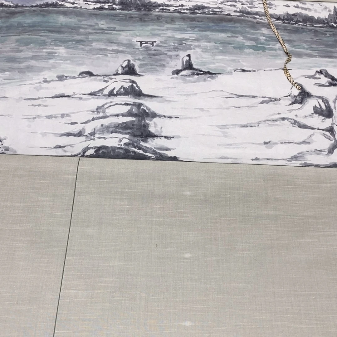 书法接***神山水画作品展等活动的举办