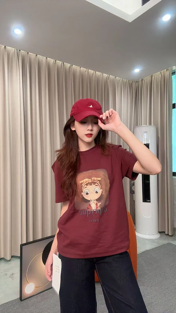 ［海南珍珍］新品韩版百搭T恤 5051