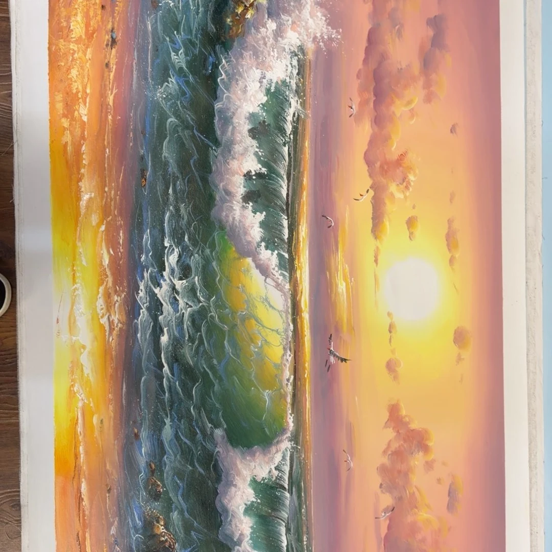 油画在干嘛了啊我想和