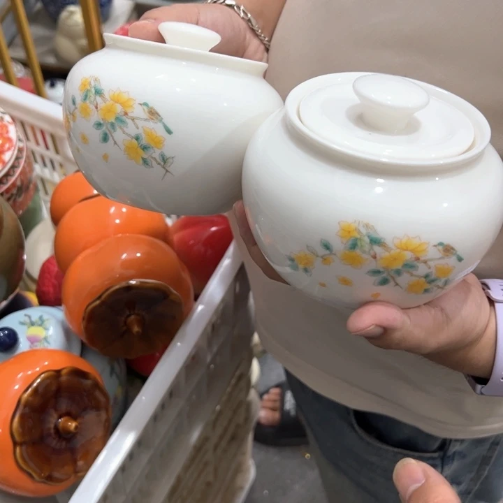 瑕疵福利品陶瓷茶叶罐