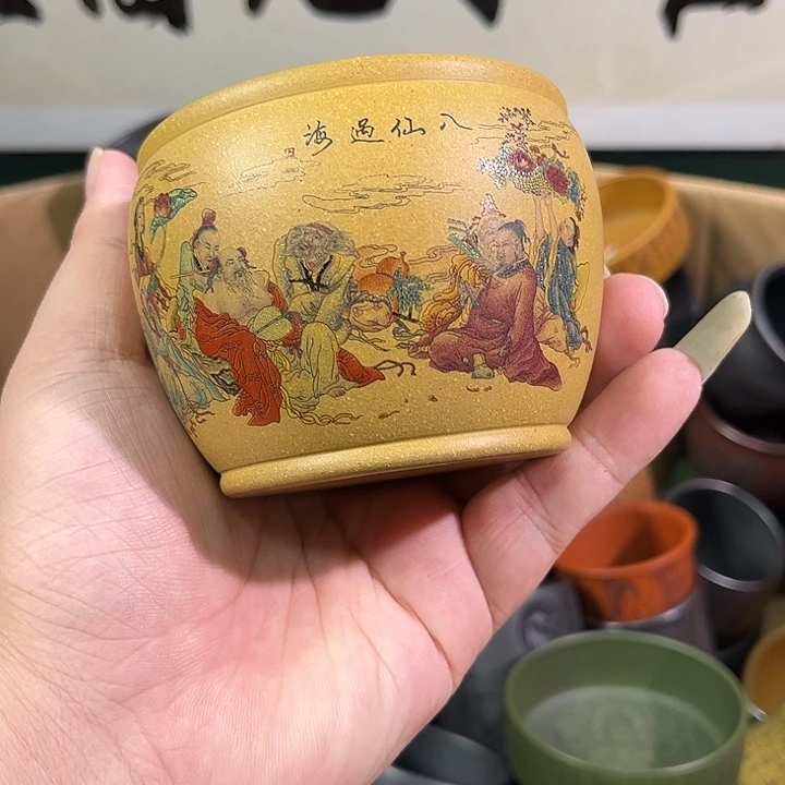 茶杯紫砂全手工紫砂主人杯