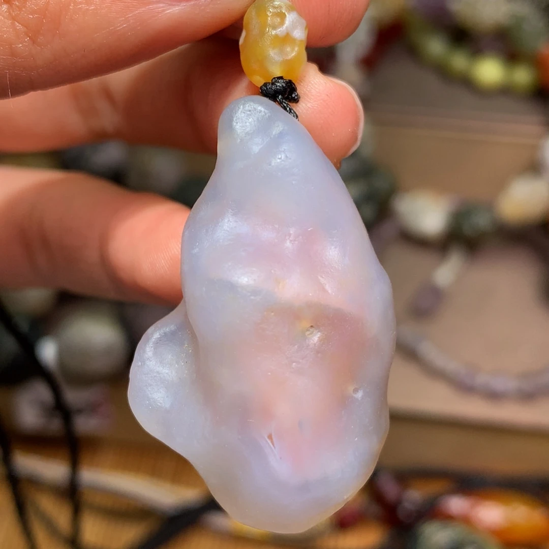 未镶嵌玛瑙/玉髓珠宝半成品