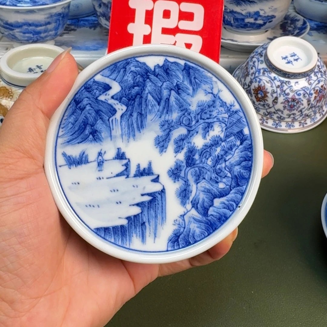 景德镇纯手绘茶具圆圆295