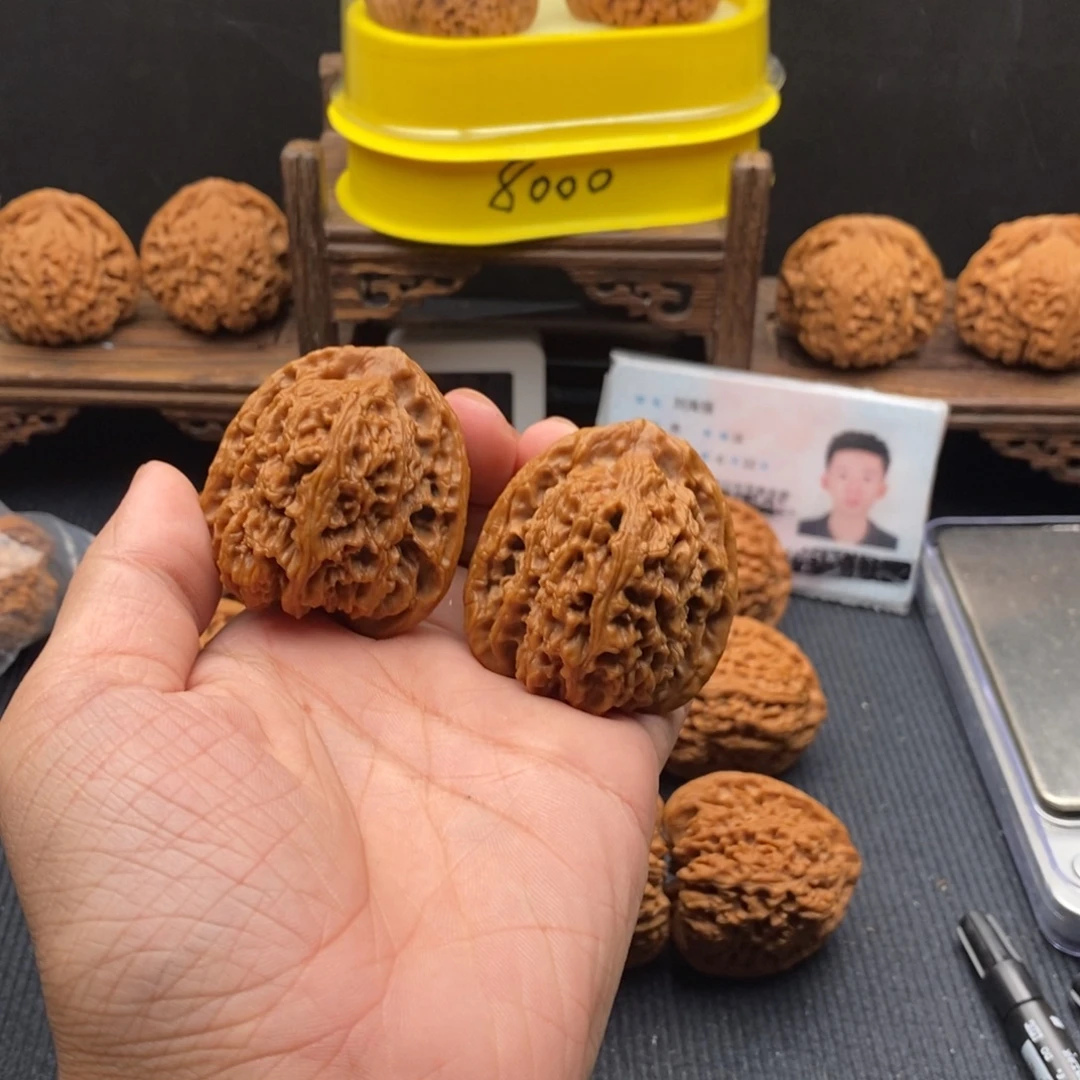 核***家核桃文玩核桃手把件