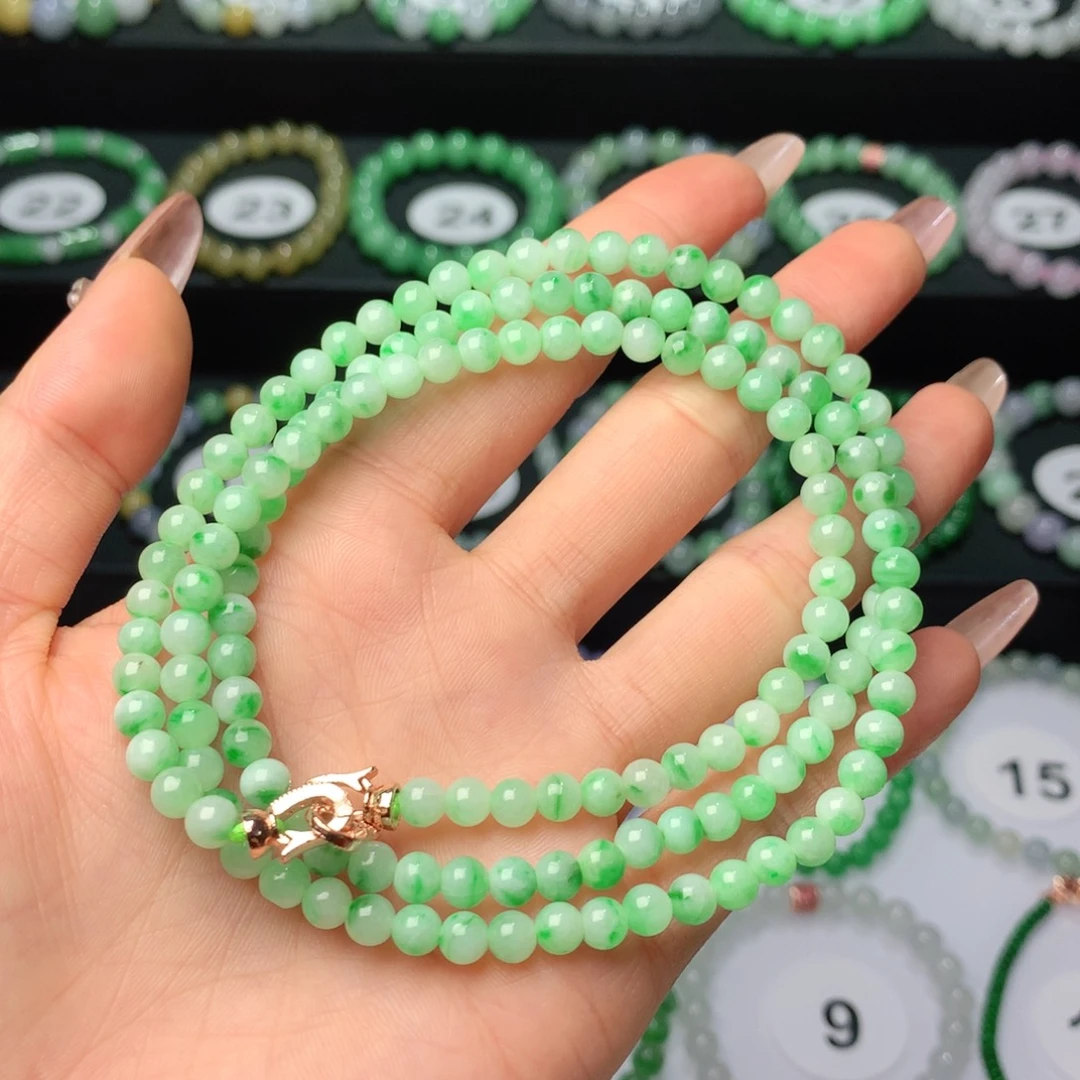 翡翠未镶嵌手链翡翠