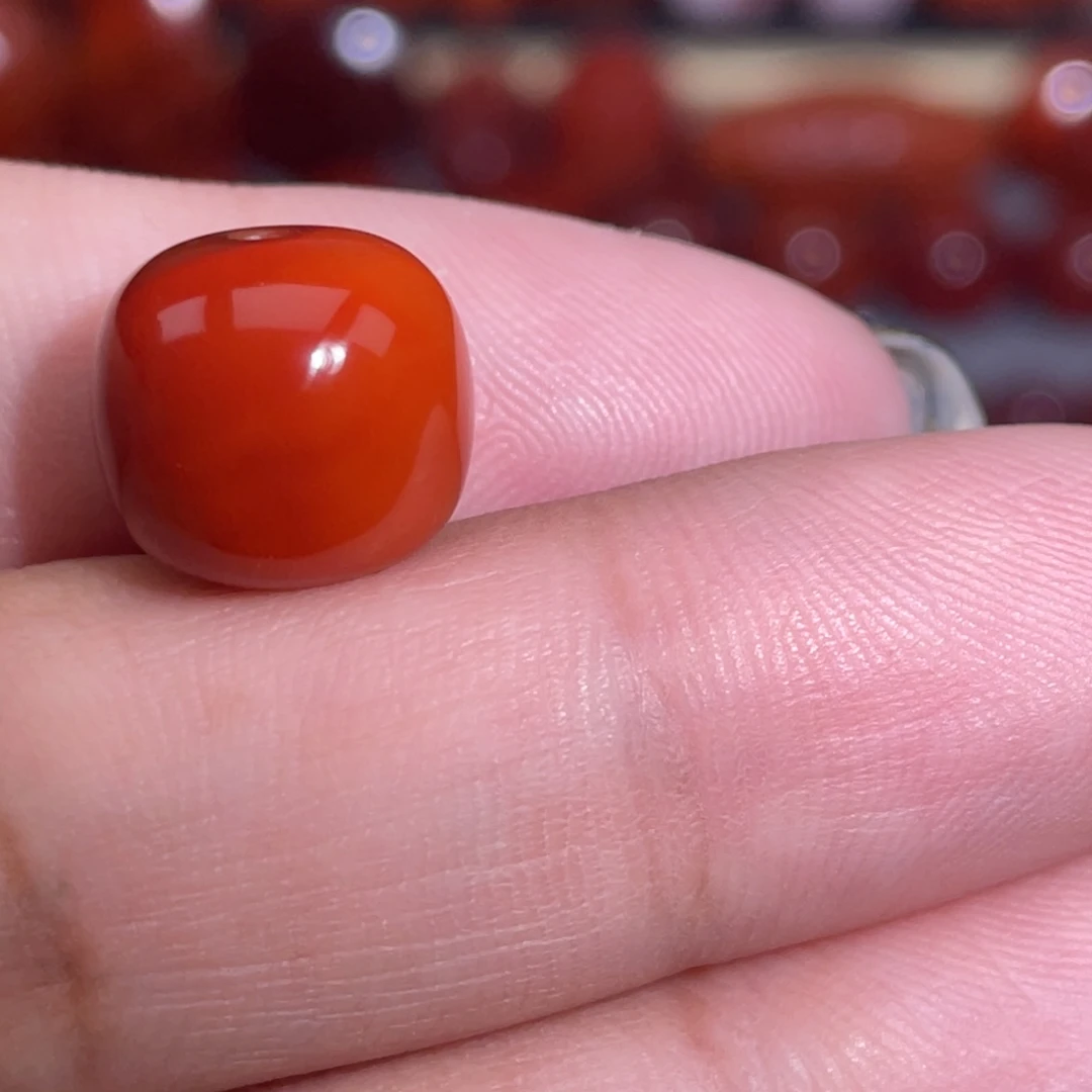 南红玛瑙未镶嵌瓦西老型卡12.2×11.2