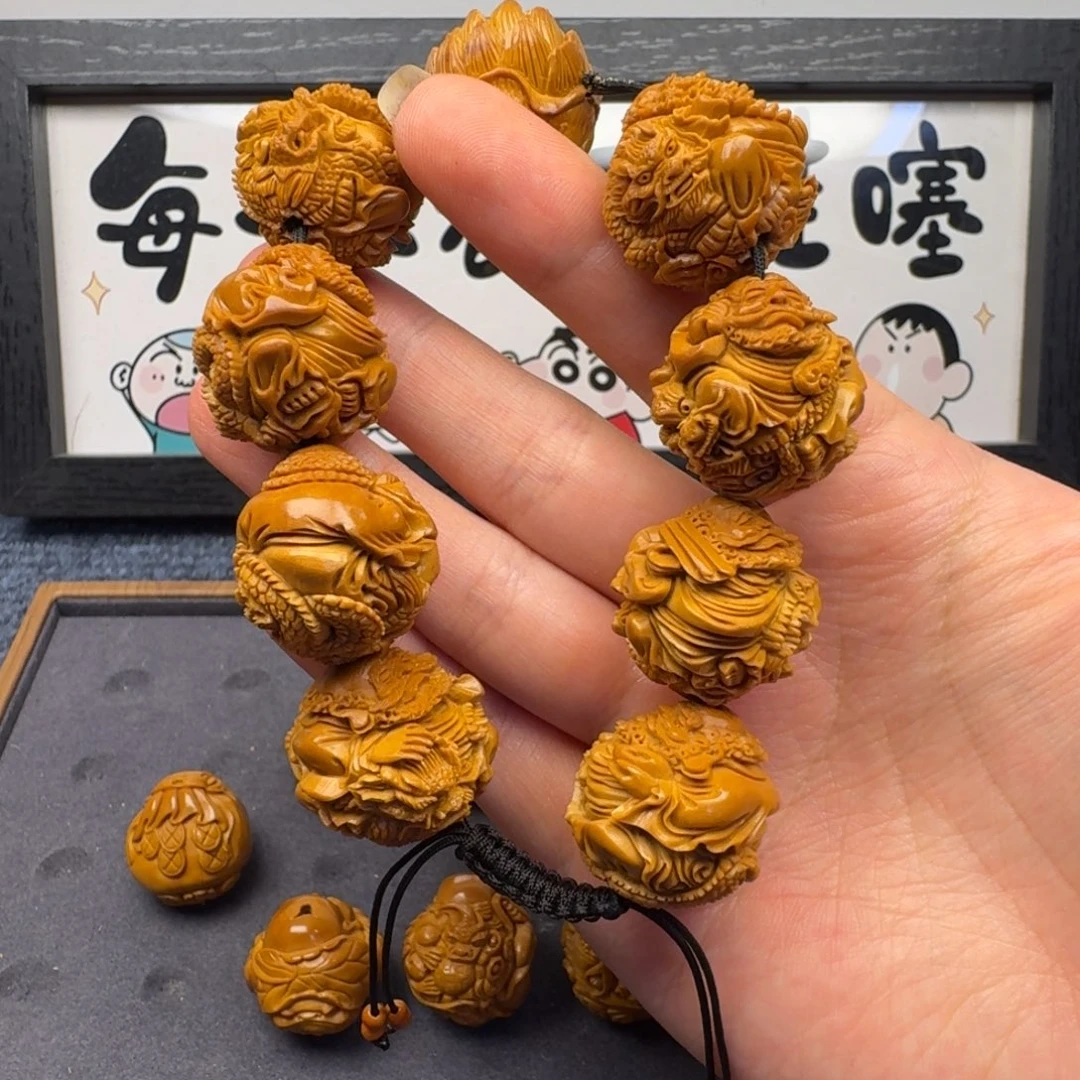 小***毅橄榄核手串/手链2.4达摩