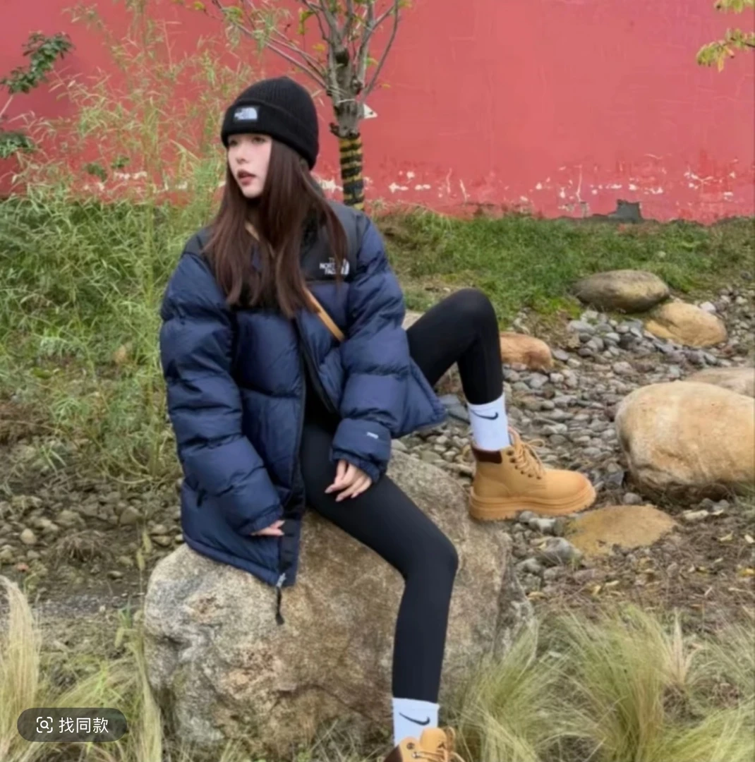 【DD专属】2025新款冬季羽绒服刺绣时尚休闲百搭外套XP951