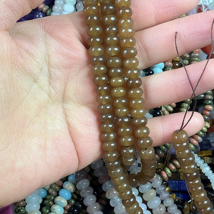 查罗石散珠合金卡8算珠一条