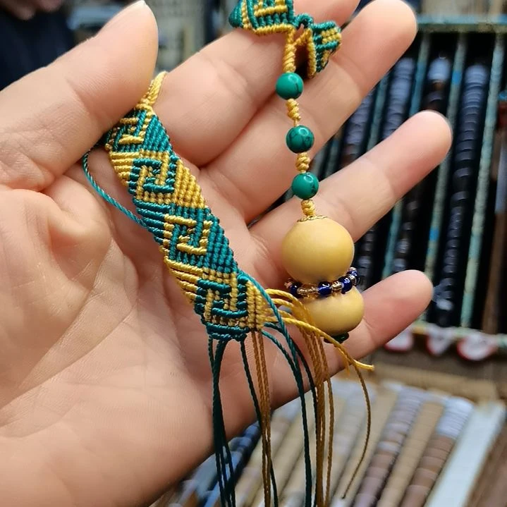 扇子山*火纯手工编织扇箍