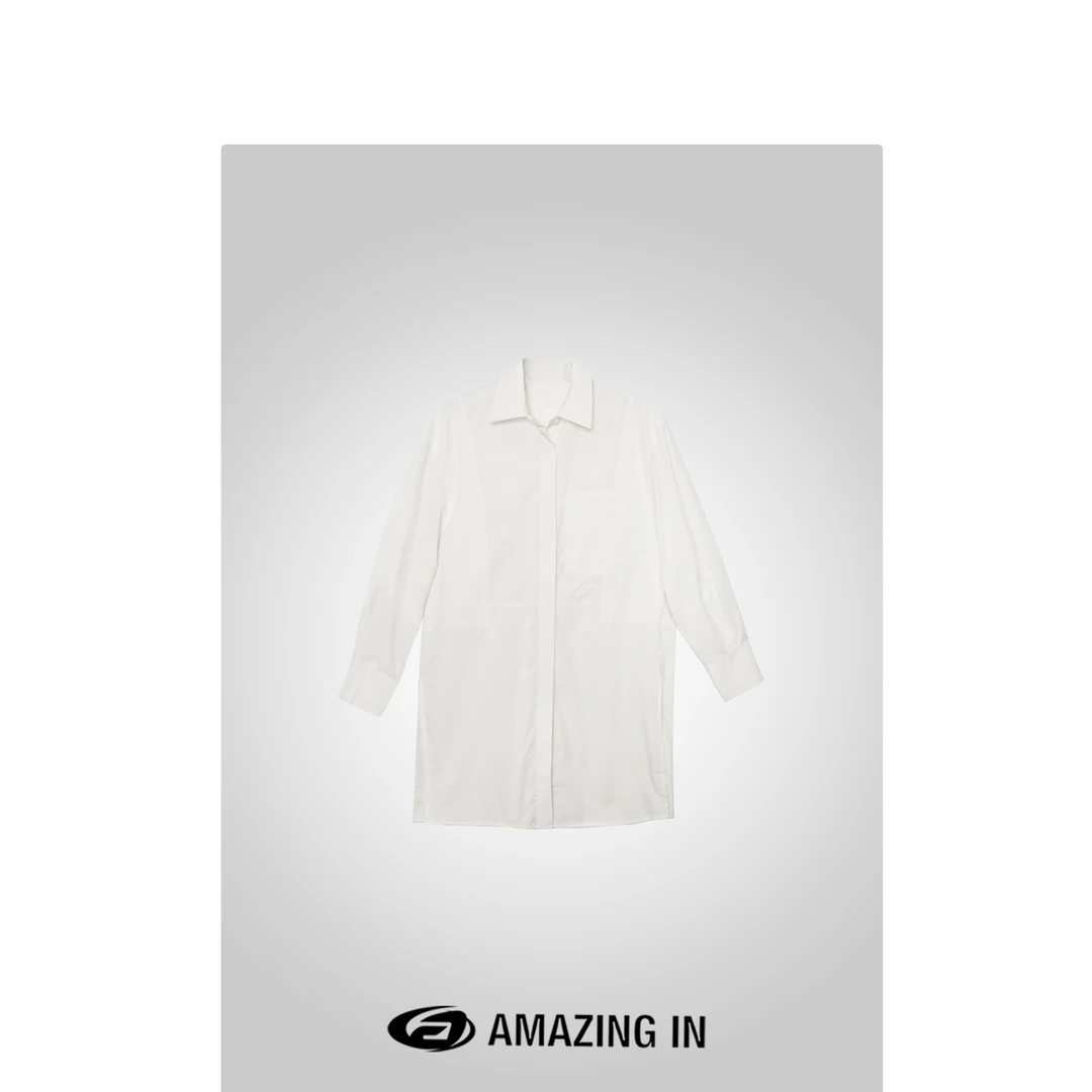 AMAZING IN 新款简约时尚纯色衬衫上衣 A250119-（A001-A039）