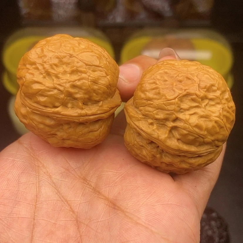 【闪购商品】文玩核桃把件39尺元宝蟾