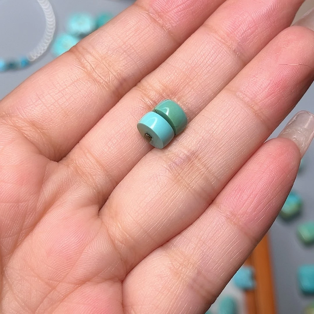 未镶嵌绿松石珠宝半成品