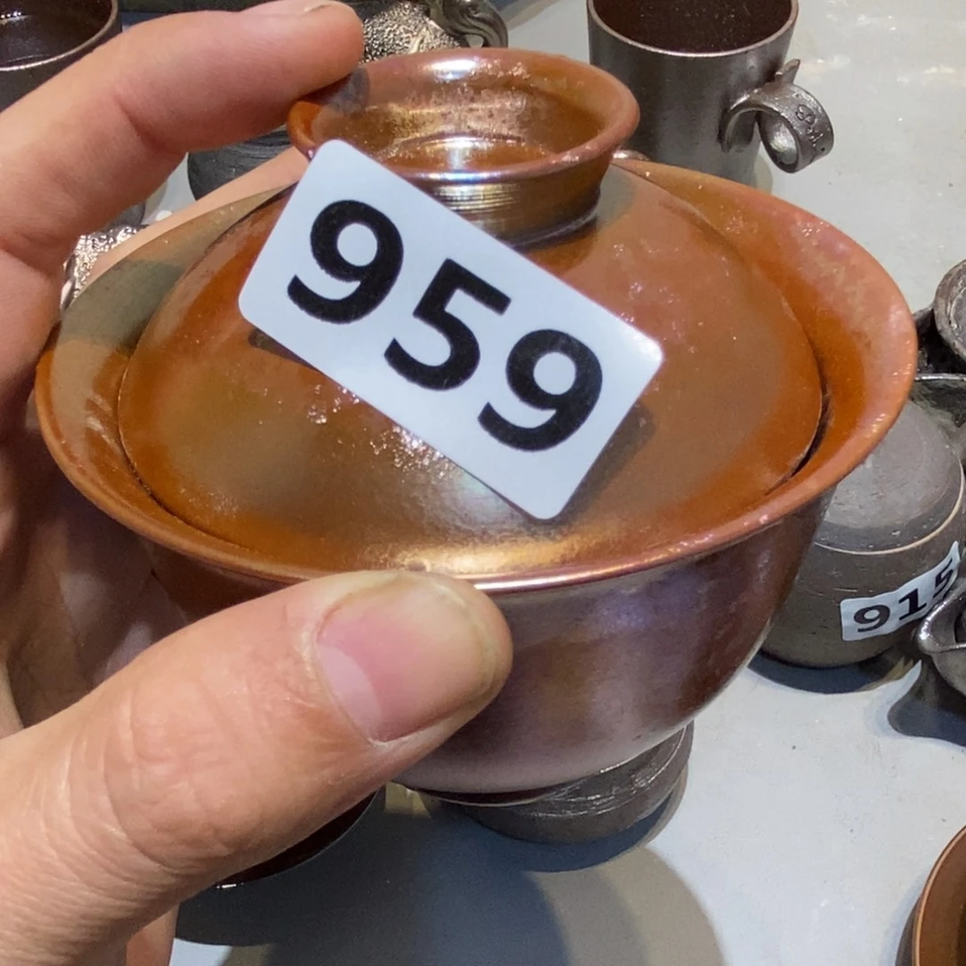 柴烧茶具陶瓷杯子