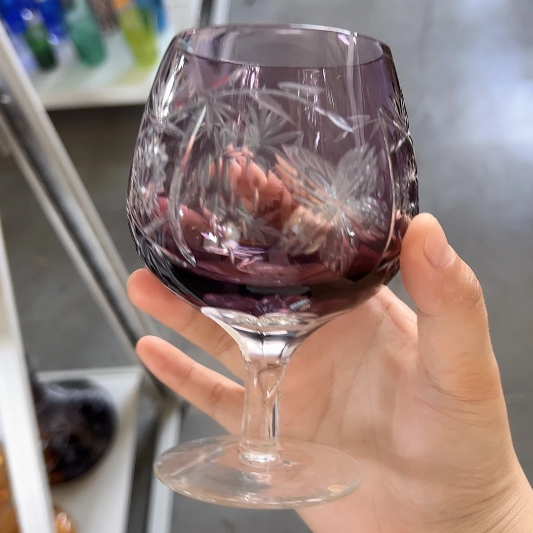 手柄款水晶玻璃如图一个