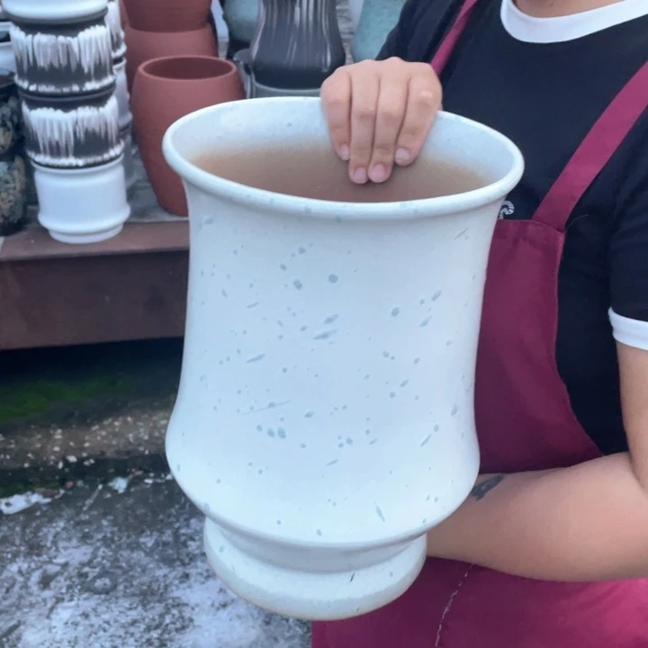 紫砂花盆口20高31正品正品