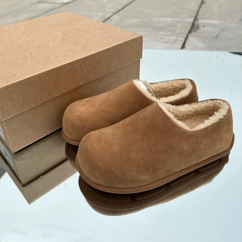 官方旗舰店厚底小土豆雪地靴女冬季爆款勃肯鞋加绒加厚保暖棉鞋潮