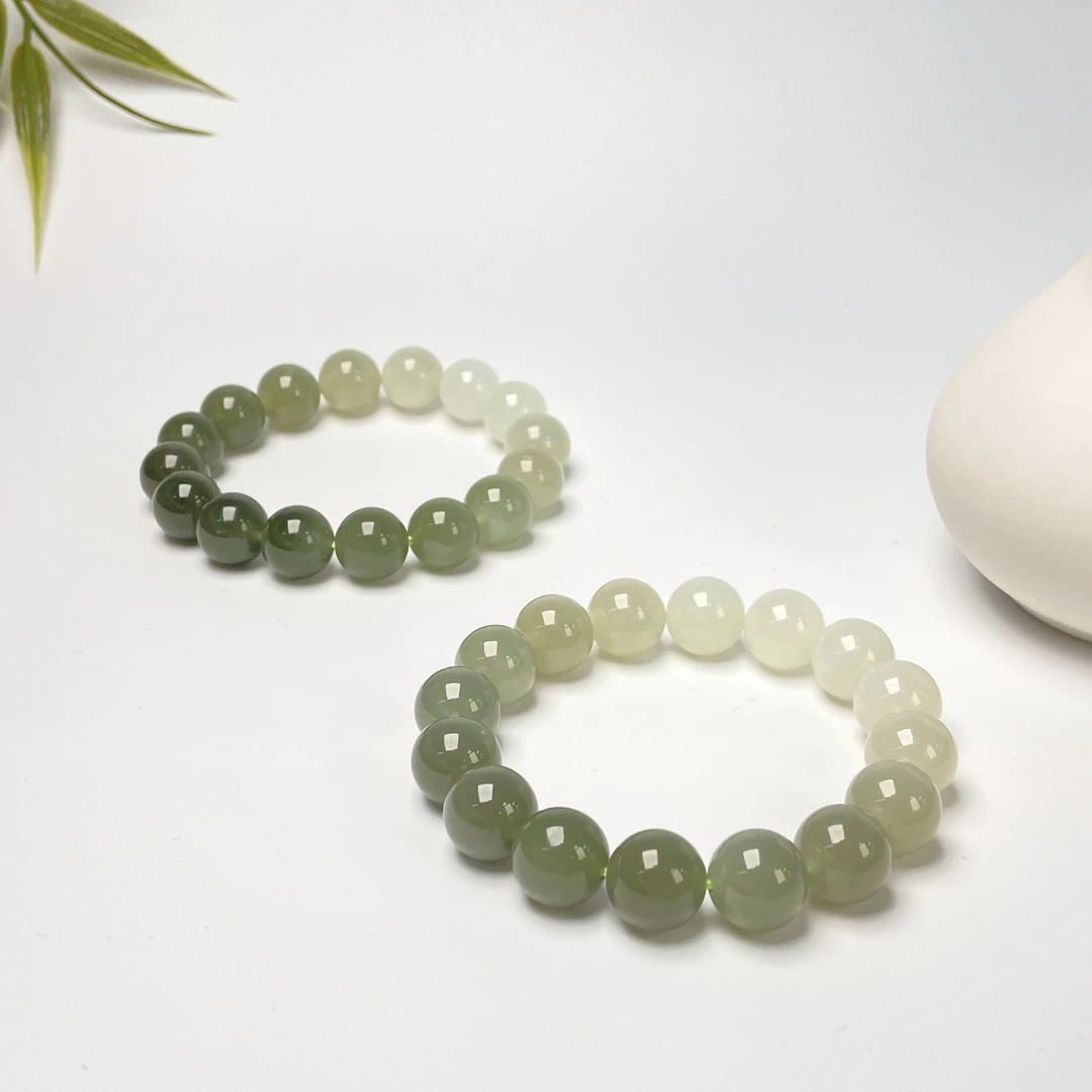 【星浩好物】和田玉手串 QT02H602【多样性发一件】12mm