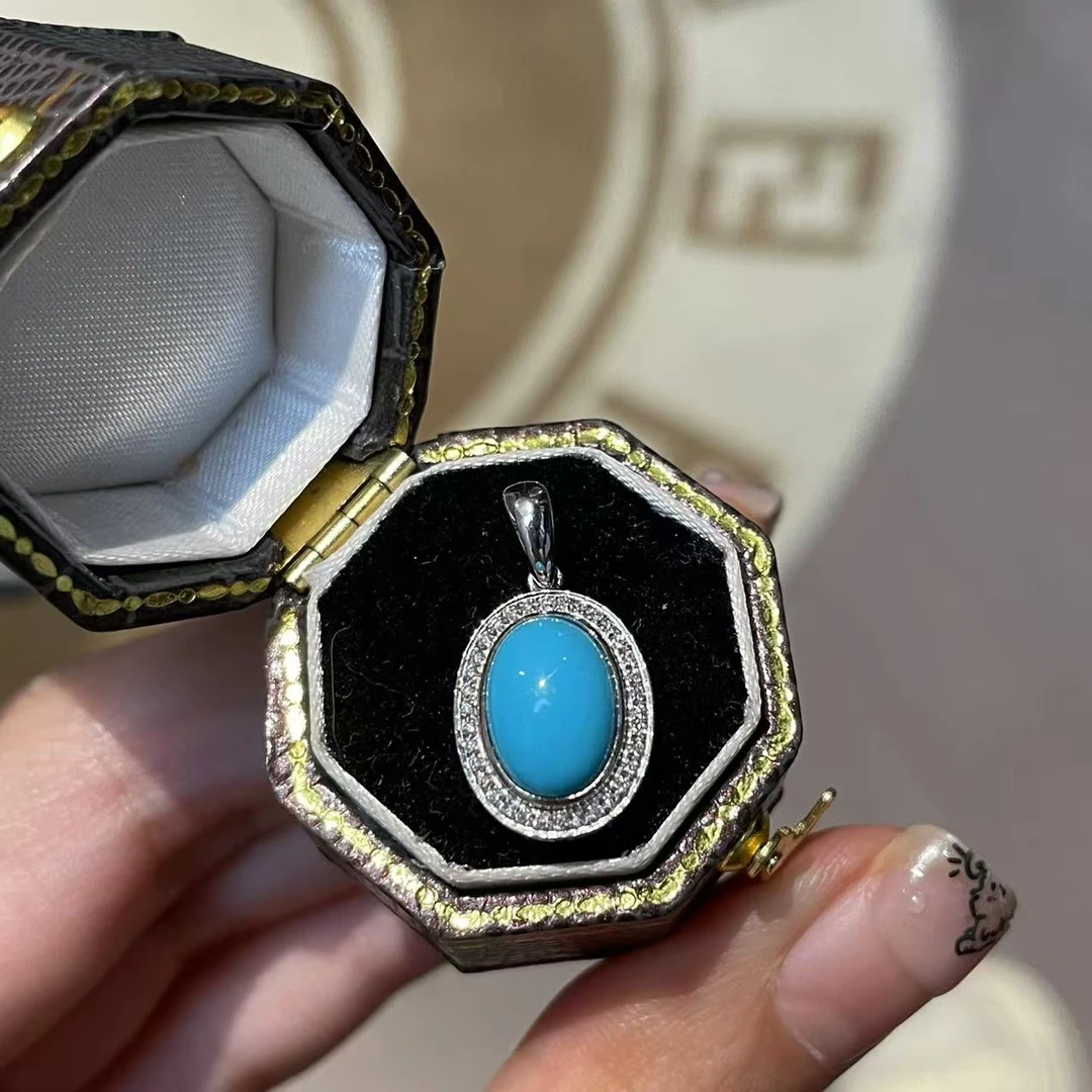 【六言精选】时尚新品 绿松吊坠(不含链)