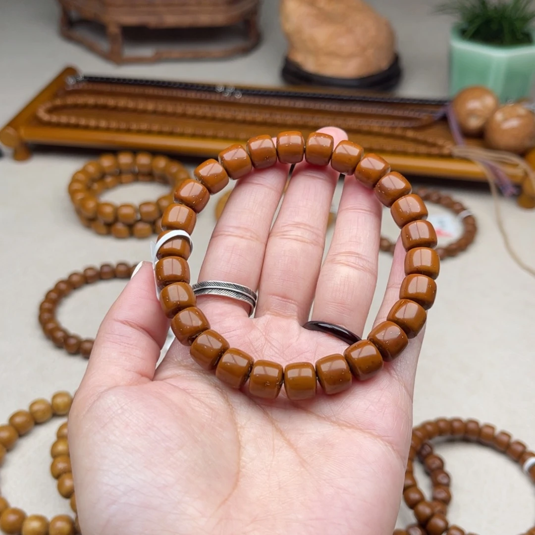 紫金鼠手串南****410实心短轴