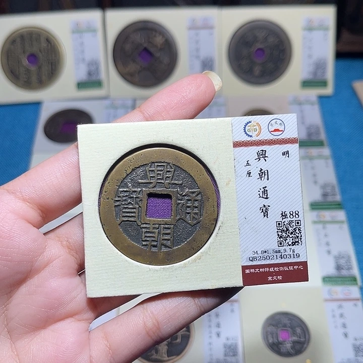 铜匮藏福宝兴朝通宝如图发货0319