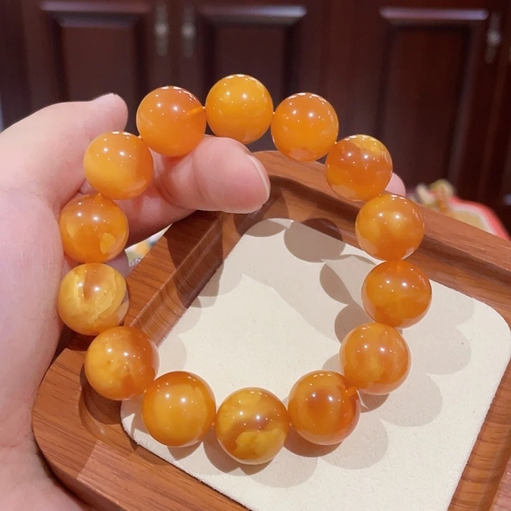 手链蜜蜡未镶嵌手串