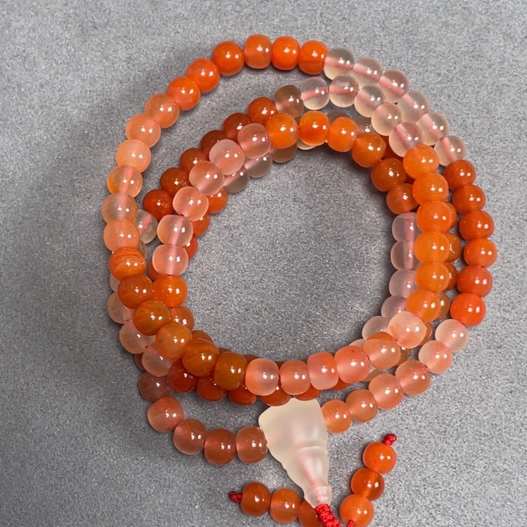 南红玛瑙多宝多圈手串卡6➕未镶嵌