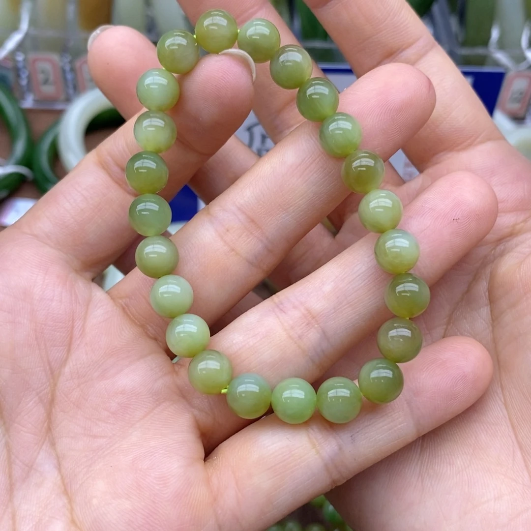 手链未镶嵌和田玉三**麻卡8