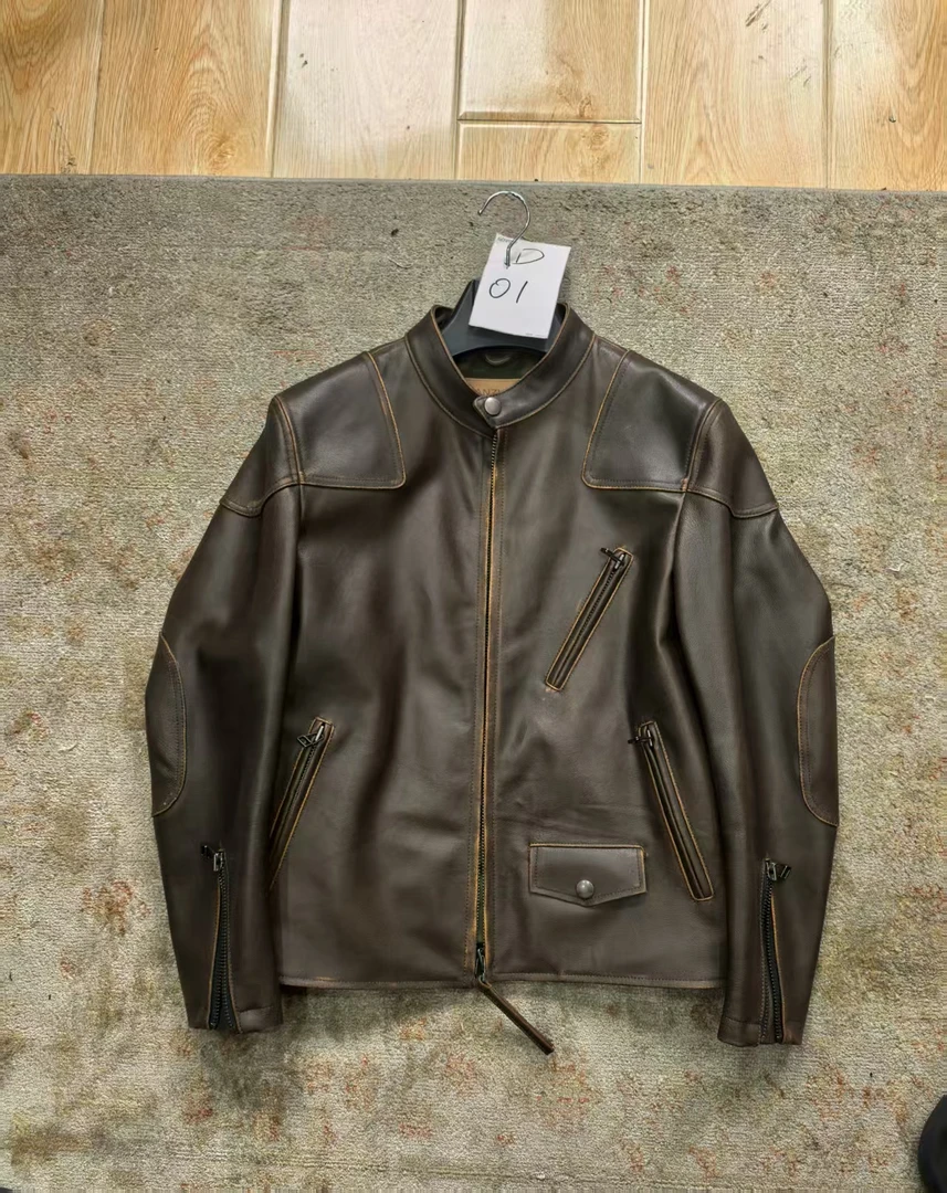 DDD断码清仓福利老谭皮衣海宁真皮休闲商务低价优惠断码福利