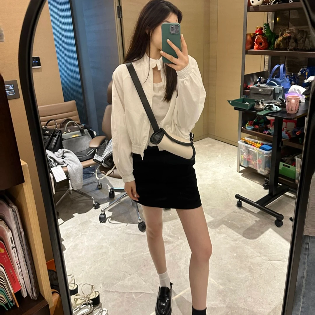 ROMI STUDIO【高品质】春夏B备 小香风简约百搭白色外套W3054