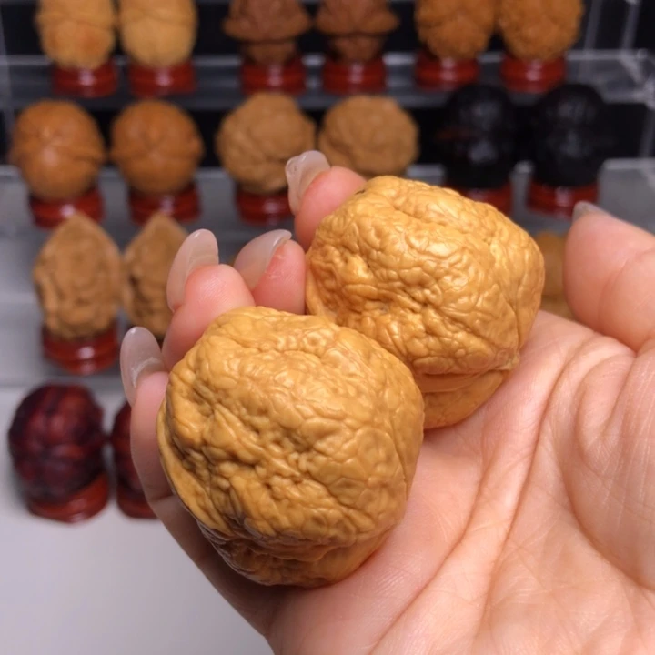 文玩核桃吊坠26平头蟾