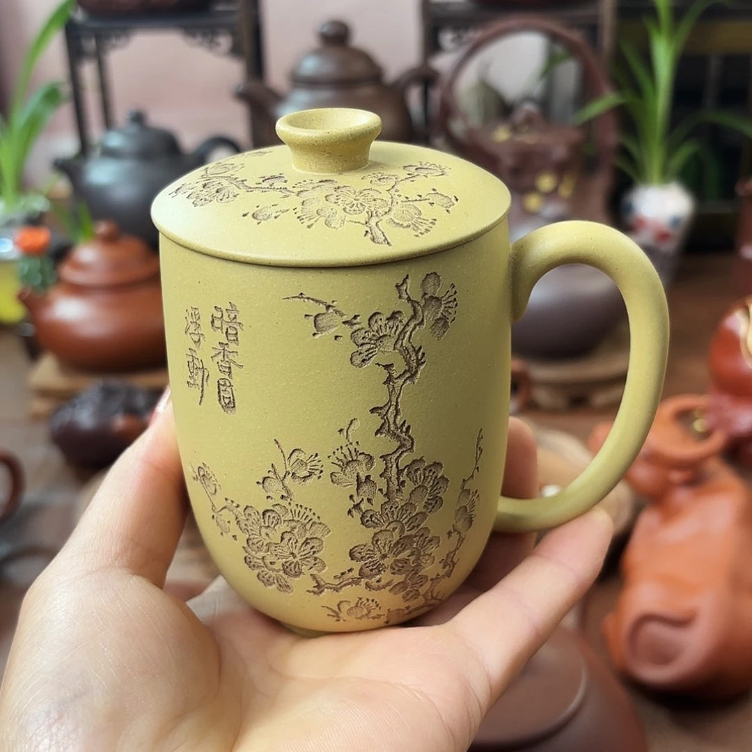 墨***尘茶壶紫砂紫砂盖杯