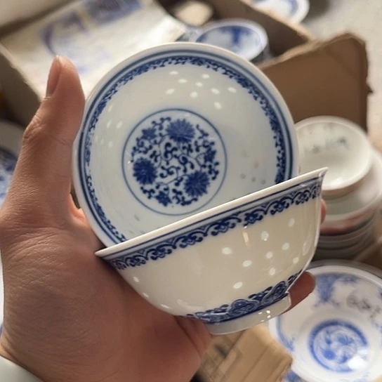碗景德镇高温细白瓷