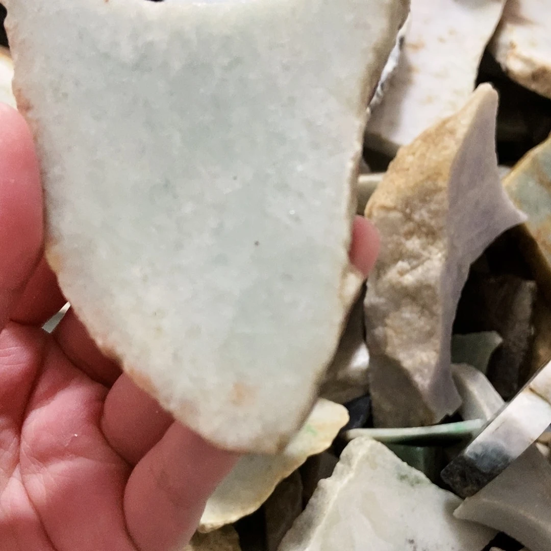 翡翠未镶嵌颈饰天然翡翠