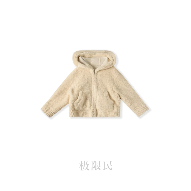极限民《苒淇》厚款连帽大毛领毛毛外套F5415D1315