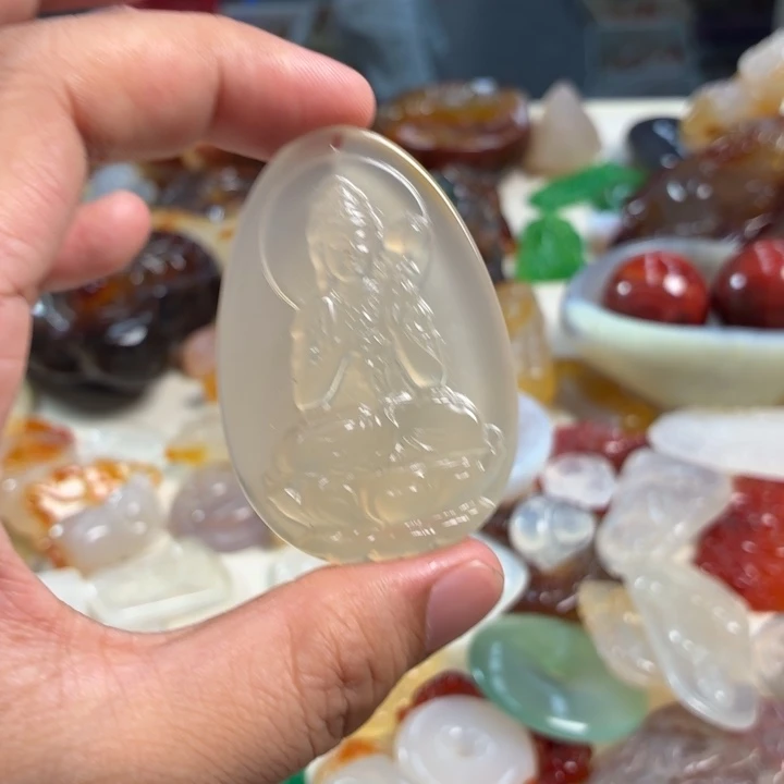 未镶嵌吊坠(不含链)玛瑙/玉髓