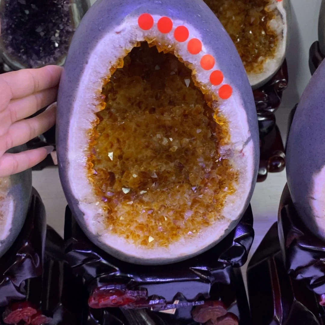 水晶摆件婷未镶嵌